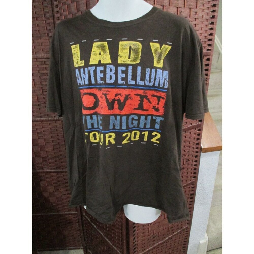 Lady Antebellum Own The Night 2012 Concert Tour T shirt Size 2XL Band Tee